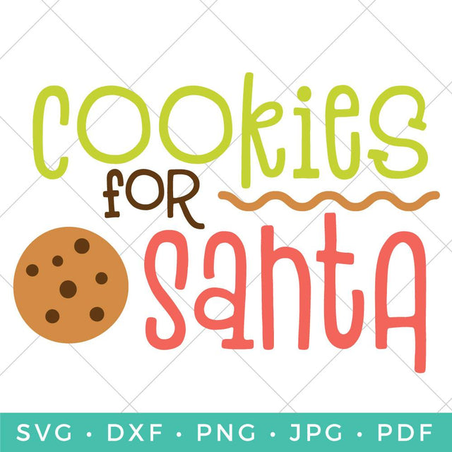 Cookies for Santa SVG Hey Let's Make Stuff 