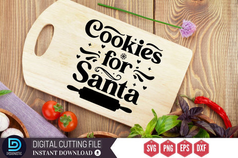 Cookies for santa SVG SVG DESIGNISTIC 