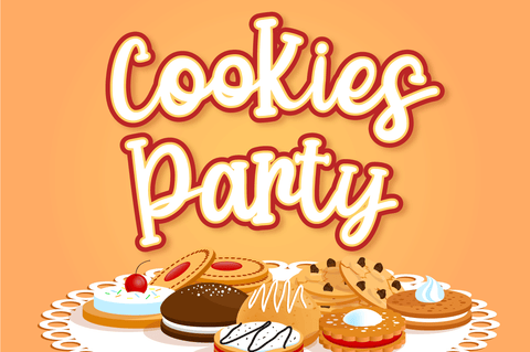 Cookies Party Font Attype studio 