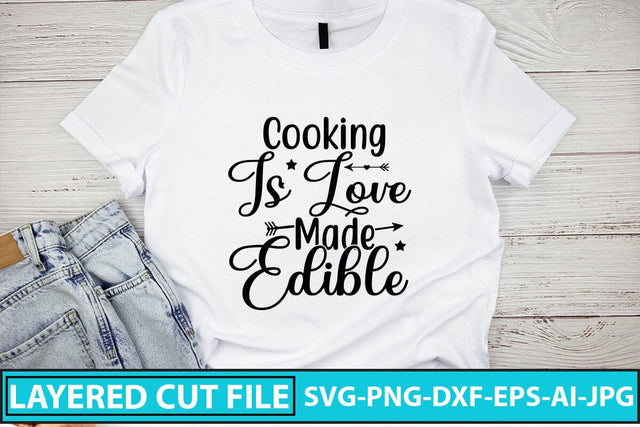 Cooking Is Love Made Edible SVG Cut File SVG Syaman 