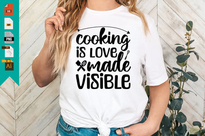 Cooking is Love Made Visible SVG Craftlabsvg24 