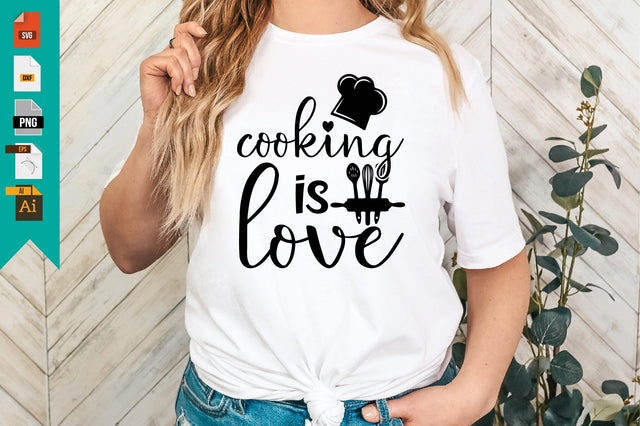 Cooking is Love SVG Craftlabsvg24 