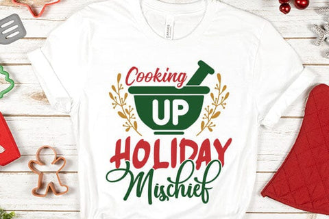 Cooking up holiday mischief SVG Angelina750 