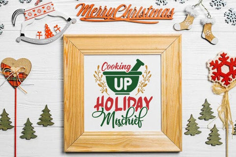 Cooking up holiday mischief SVG Angelina750 