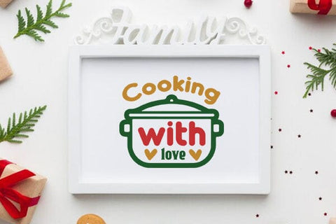 Cooking with love and joy SVG Angelina750 