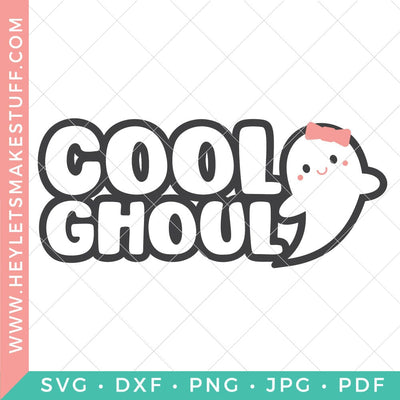 Cool Ghoul SVG Hey Let's Make Stuff 