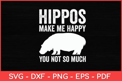 Cool Hippo Hippopotamus Safari Hippos Animal Cool Svg Design SVG artprintfile 