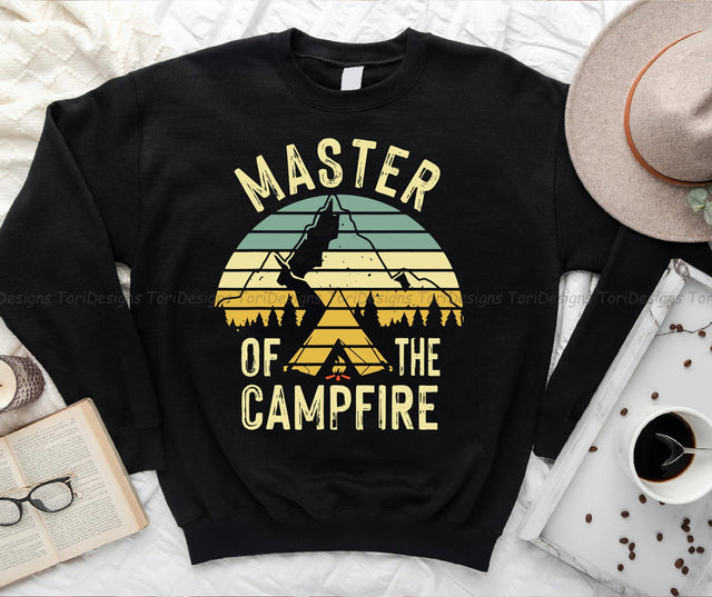 Cool Master Campfire PNG sublimation design Sublimation ToriDesigns 
