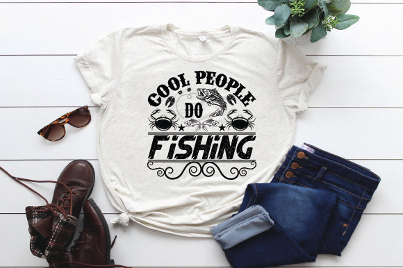 Cool people do fishing SVG thesvgfactory 