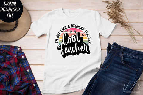 Cool teacher svg, cool teacher t shirt,teacher shirt svg, teacher gift svg,teacher appreciation svg,gift for teacher svg, teacher svg, back to school shirt svg, kindergarten teacher svg, back to school svg,funny teacher shirt SVG Isabella Machell 