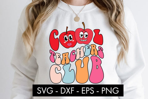 Cool Teachers Club SVG Cut File PNG Sublimation SVG Freeling Design House 