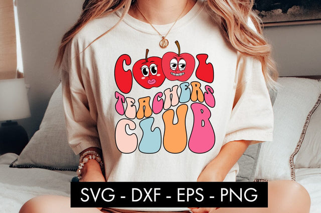 Cool Teachers Club SVG Cut File PNG Sublimation SVG Freeling Design House 