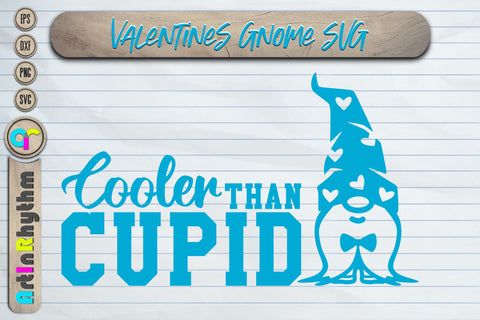 Cooler than cupid svg, Happy Valentine's day svg, gnomes svg SVG Artinrhythm shop 