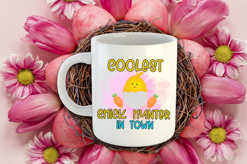 Coolest Chick Easter Sublimation- Sublimation Easter Designs Sublimation Happy Printables Club 