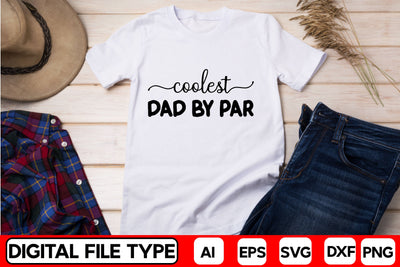 Coolest Dad By Par SVG CraftlabSvg29 