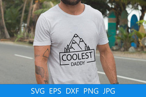 Coolest Daddy SVG File Free For Commercial Use SVG Ikonart Design Shop 