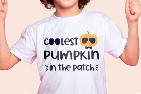 Coolest pumpkin in the patch SVG KMarinaDesign 