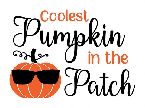 Coolest Pumpkin in the Patch SVG | Pumpkin Patch SVG SVG Friendly Henry 