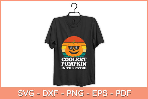 Coolest Pumpkin In The Patch Toddler Boys Halloween Svg Design SVG artprintfile 