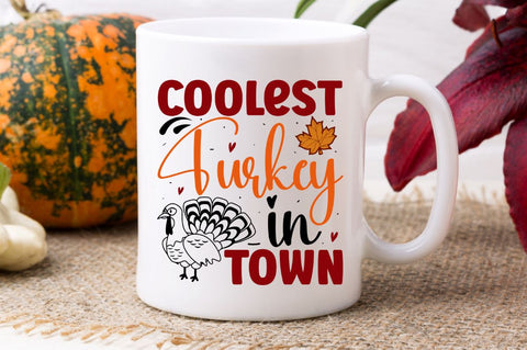 Coolest turkey in town SVG SVG Regulrcrative 
