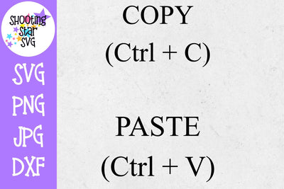 Copy and Paste - Twin Bodysuit SVG SVG ShootingStarSVG 