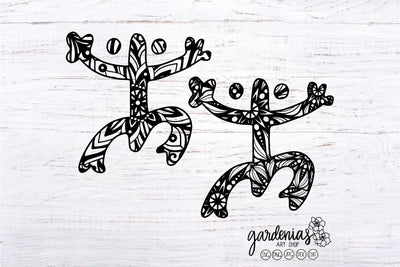 Coqui Mandalas Frog SVG Gardenias Art Shop 