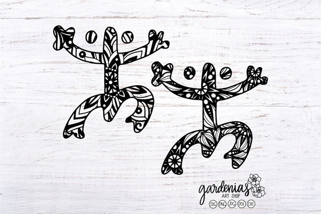 Coqui Mandalas Frog SVG Gardenias Art Shop 