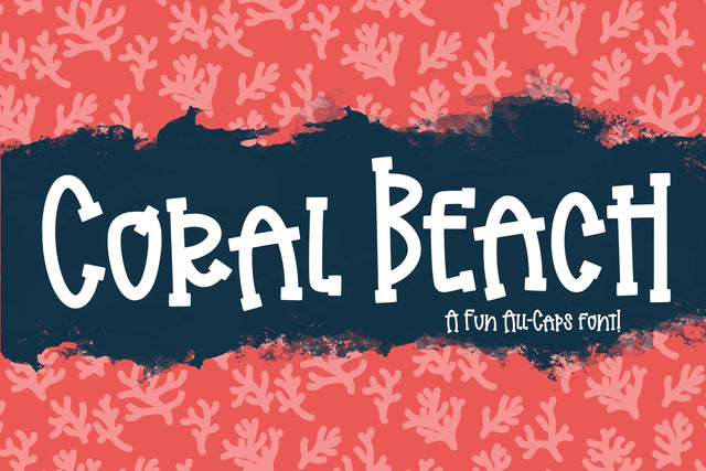 Coral Beach Font Kitaleigh 