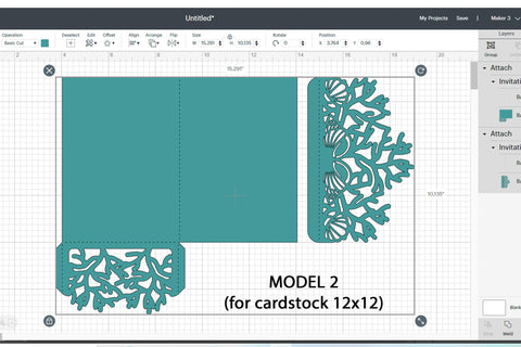 Coral invitation svg, Beach wedding svg SVG CuttingLineStore 