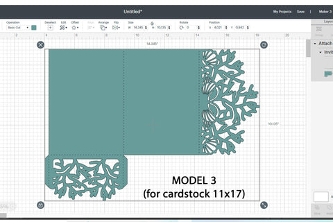 Coral invitation svg, Beach wedding svg SVG CuttingLineStore 
