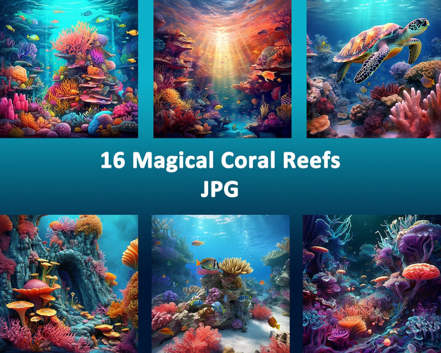 Coral Reef, Underwater, Undersea, Ocean, JPG Sublimation nikola 