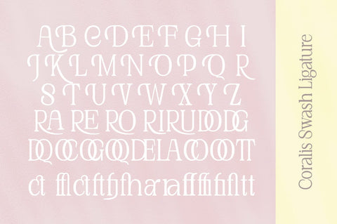 Coralis Elegant Font gatype 