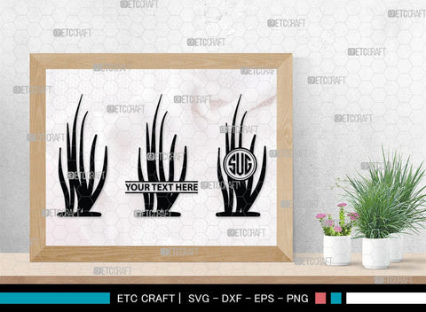 Corals Monogram, Corals Silhouette, Corals SVG, Seaweed Svg, Corals Stencil Svg, Aquarium Plants Svg, Ocean Svg, SB00133 SVG ETC Craft 