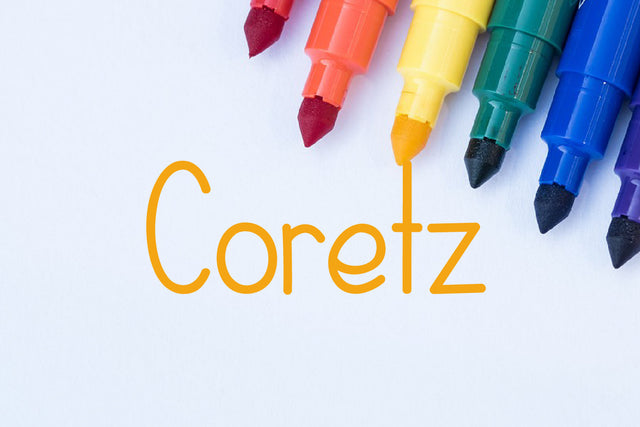 Coretz Font zafrans studio 