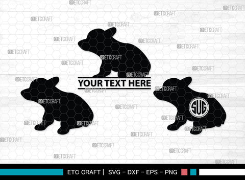 Corgi Dog Monogram, Corgi Dog Silhouette, Corgi Dog SVG, Dog Svg, Cardigan Welsh Svg, Puppy Svg, SB00242 SVG ETC Craft 