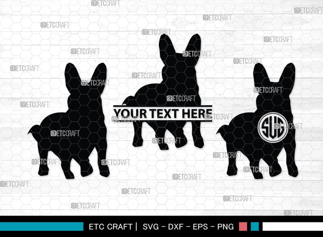 Corgi Dog Monogram, Corgi Dog Silhouette, Corgi Dog SVG, Dog Svg, Cardigan Welsh Svg, Puppy Svg, SB00242 SVG ETC Craft 