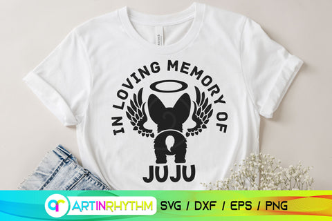 Corgi Pet Dog Memorial SVG SVG Artinrhythm shop 