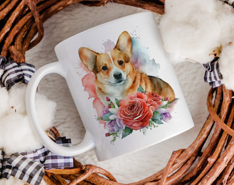 Corgi Sublimation Designs Bundle, 6 Designs, Corgi PNG Files, Corgi In Sunglasses PNG, Corgi Clipart Sublimation HappyDesignStudio 