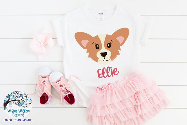 Corgi SVG SVG Wispy Willow Designs 