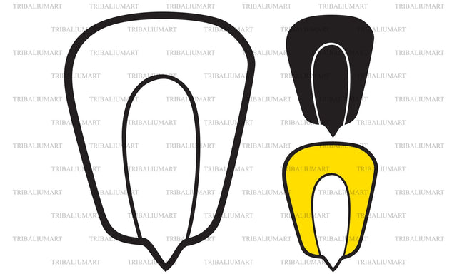 Corn grain SVG TribaliumArtSF 