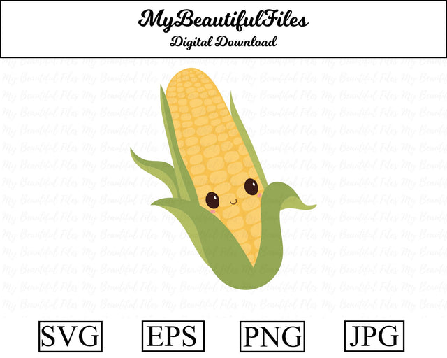Corn - Thanksgiving SVG MyBeautifulFiles 