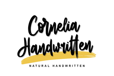 Cornelia Handwritten Font Letterara 