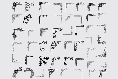 Corners Svg Bundle SVG DIYCUTTINGFILES 