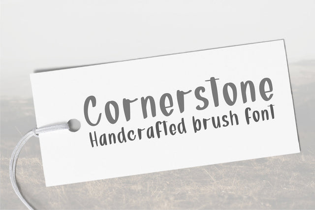 Cornerstone Font Sunday Nomad 