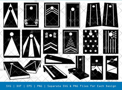 Cornhole Boards Silhouette, Cornhole Boards SVG, Cornhole Svg, Game Svg, Backyard Game Svg, Cornhole Boards Bundle, SB00841 SVG ETC Craft 