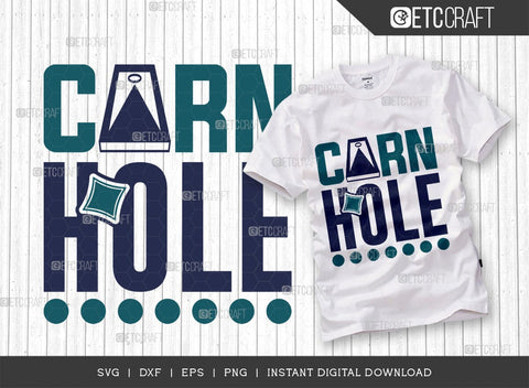 Cornhole SVG Bundle, Cornhole Player Svg, Cornhole gam Svg, Corn Hole Gift Svg, Cornhole Quotes, ETC T00589 SVG ETC Craft 