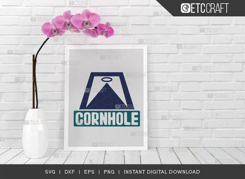 Cornhole SVG Cut File, Cornhole Player Svg, Cornhole gam Svg, Corn Hole Gift Svg, Cornhole Quotes, ETC T00589 SVG ETC Craft 