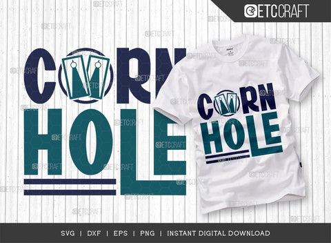 Cornhole SVG Cut File, Cornhole Player Svg, Cornhole gam Svg, Corn Hole Gift Svg, Cornhole Quotes, ETC T00589 SVG ETC Craft 