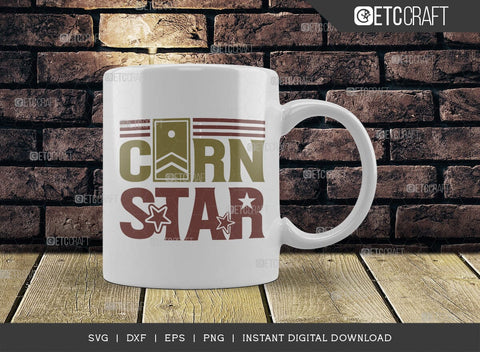 Cornstar SVG Cut File, Cornhole Player Svg, Cornhole game Svg, Corn Hole Gift Svg, Cornhole Quotes, ETC T00591 SVG ETC Craft 