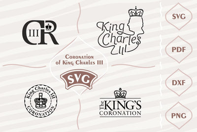 Coronation of King Charles III- SVG bundle SVG Digital Mojito 